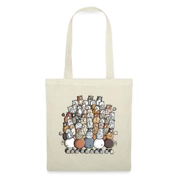 Colorful Pile Of Horses - Horse - Tote Bag - red - Front