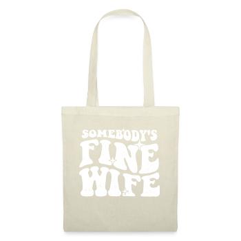 Somebody's Fine Wife - Bridal Wedding Fun - Tote Bag - red - Front