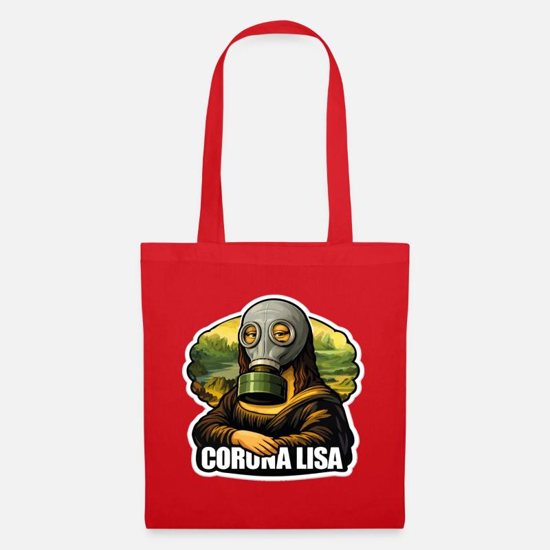 Corona Lisa - Stoffbeutel - Rot