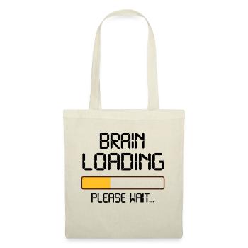 brain loading - Sac en tissu - rouge - Devant