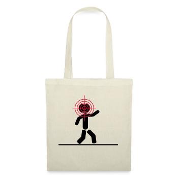 headshot_target - Tote Bag - red - Front