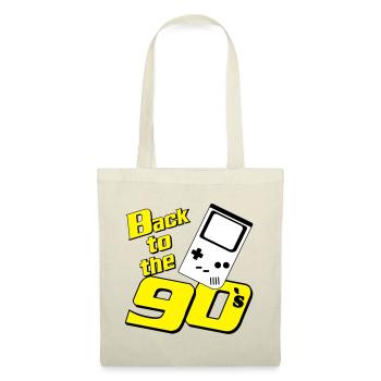 90s Party , Theme Party , 90s Retro Game (25) - Tote Bag - red - Front