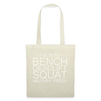 I'm Into BDSM Bench Squat Deadlift Military Press8 - Tote Bag - red - Front