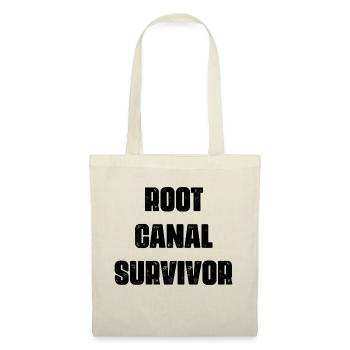 Survivant d’un traitement de canal - Sac en tissu - rouge - Devant