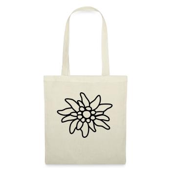 Edelweiss - Sac en tissu - rouge - Devant