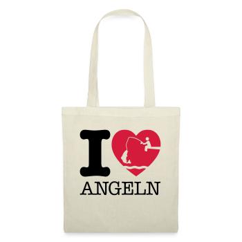 angeln_love_f2 - Tote Bag - red - Front