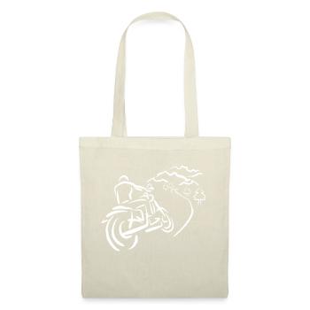 Motard Cadeau Moto - Sac en tissu - rouge - Devant