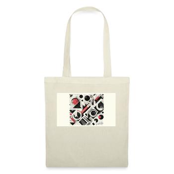 Abstract - Tote Bag - red - Front