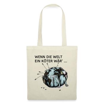 Weltköter - Stoffbeutel - Rot - Vorne