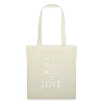 all you need is love - Tote Bag - red - Front