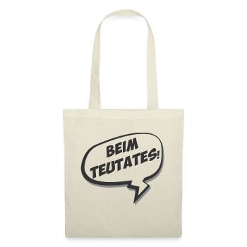Aux Teutates - Sac en tissu - rouge - Devant