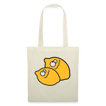 Funny Lemons - Sac en tissu - rouge - Devant