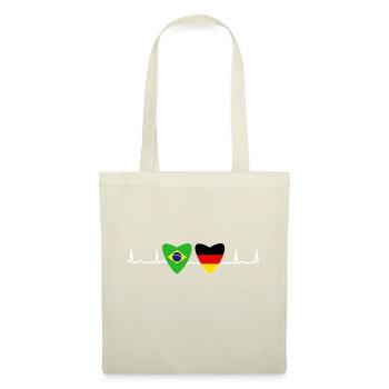 Brazil-German Flag Germany Gift - Tote Bag - red - Front