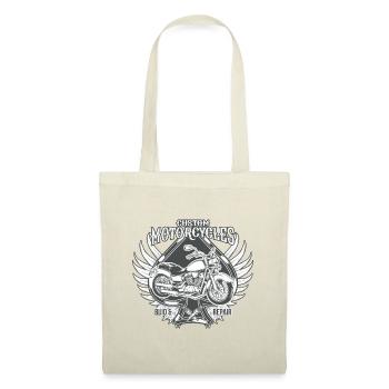 Custom Motorcycles America Motorcycle Retro Gift - Tote Bag - red - Front
