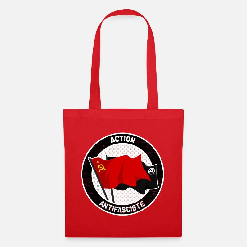 Action Antifasciste - Stoffbeutel - Rot
