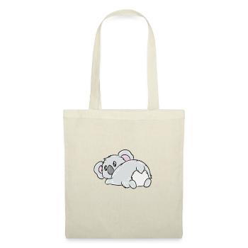 Sleeping Koala Cuddly Hero - Tote Bag - red - Front