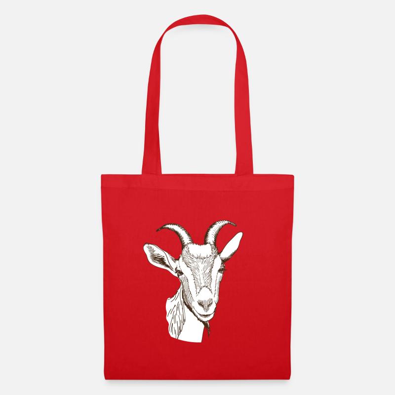 Goat - Tote Bag - red