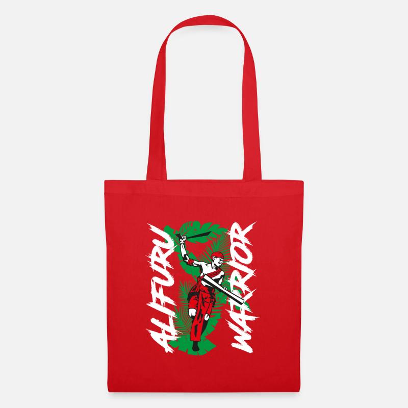 Alifuru Warrior by s2soon - Tote Bag - red