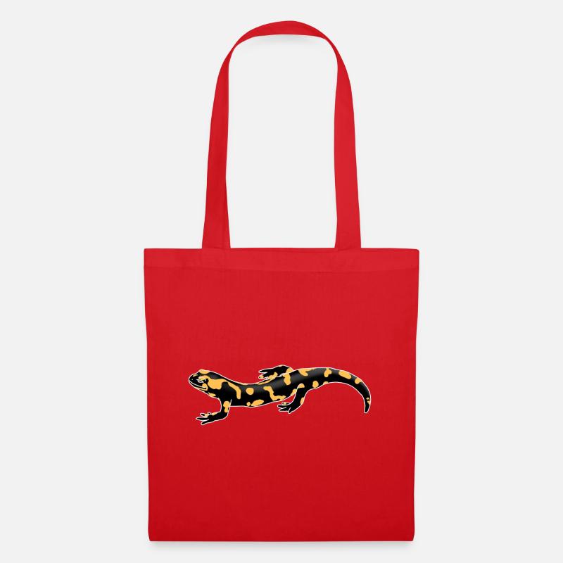 salamandre de feu - Sac en tissu - rouge