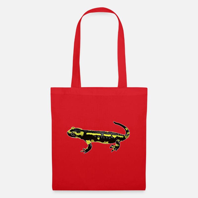 Salamandre de feu - Sac en tissu - rouge