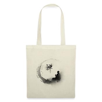 buddha and meditation - Tote Bag - red - Front