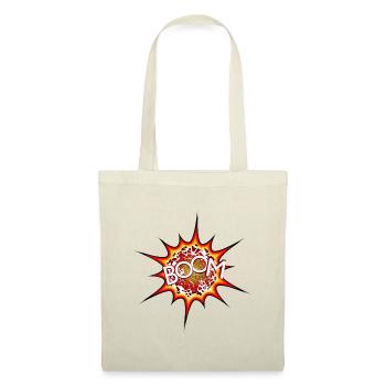 Explosion, bombe, explosion, bombe # - Sac en tissu - rouge - Devant