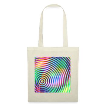 Colored Rounds 3d - Sac en tissu - rouge - Devant