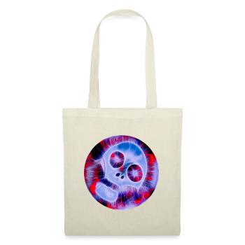 Skull neon - Tote Bag - red - Front