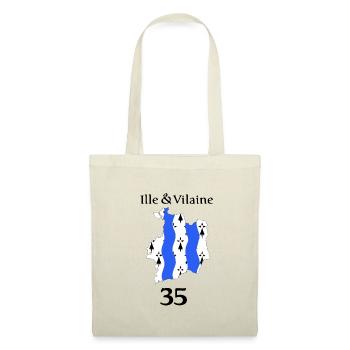 Ille et vilaine - Tote Bag - red - Front