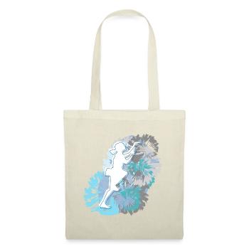 Mountaineering, climbing in the mountains - Tote Bag - red - Front