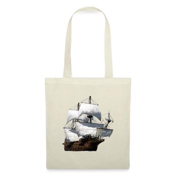 Sailing ship - Tote Bag - red - Front