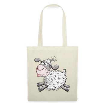 Moutons lamentés I Drôles de moutons I amusants - Sac en tissu - rouge - Devant