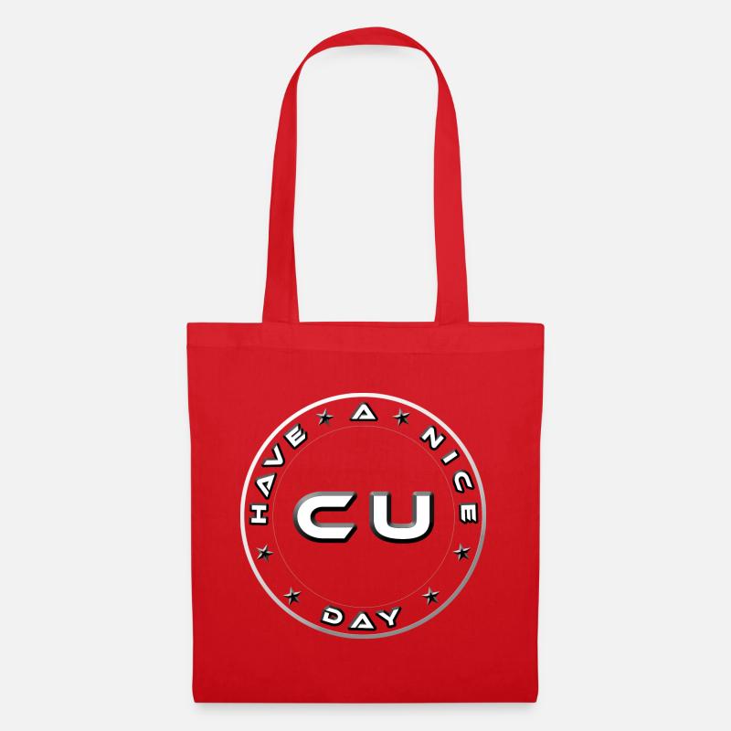 HAVE A NICE DAY SEE YOU - Tote Bag - red