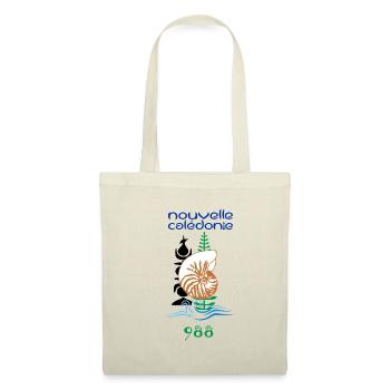 Nouvelle Calédonie - Sac en tissu - rouge - Devant