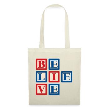 Croire 2 - Sac en tissu - rouge - Devant