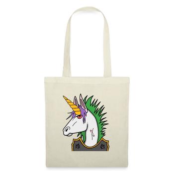 Punk Unicorn - Tote Bag - red - Front