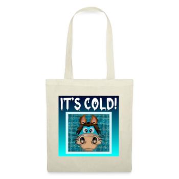 ÉQUITATION HIVERNALE - TEMPS FROID - Sac en tissu - rouge - Devant