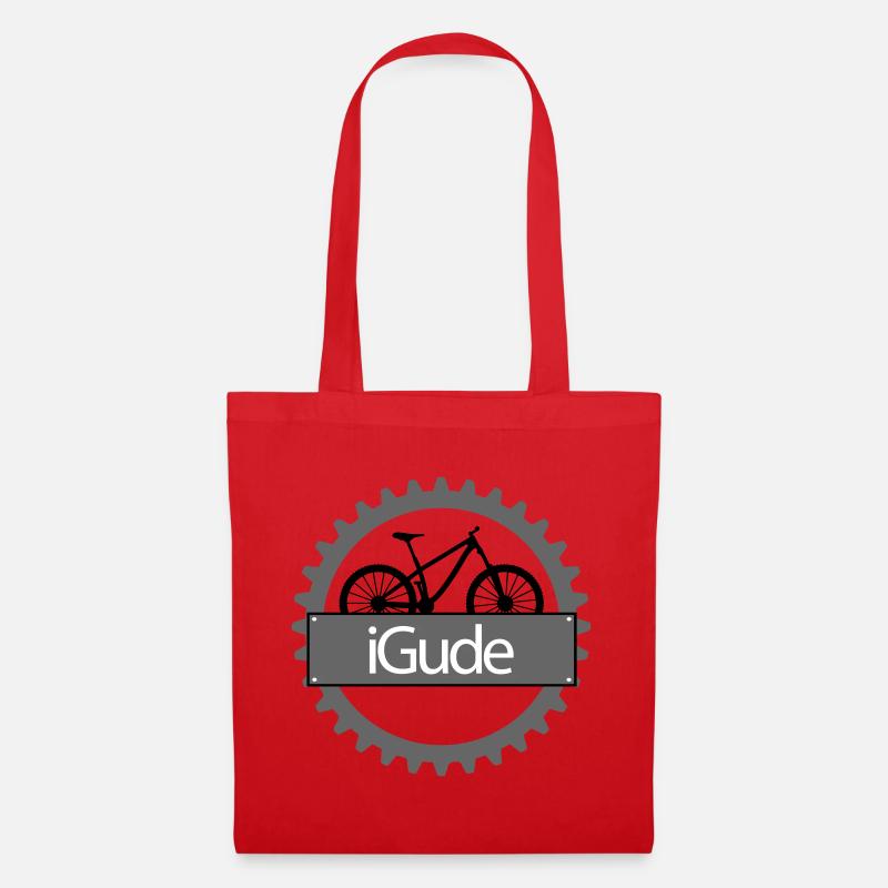 iGude Zahnrad MTB - Stoffbeutel - Rot