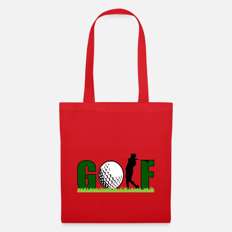 Golf - Stoffbeutel - Rot