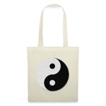 Yoga Shirts, Yin und Yang mosaikmuster - Stoffbeutel -  - Vorne