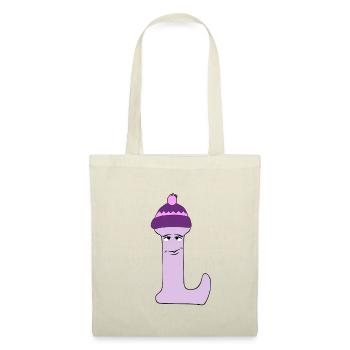 L - Tote Bag - red - Front