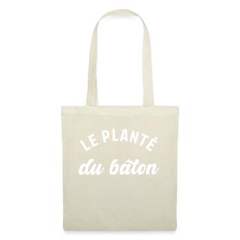 Le planté du bâton - Sac en tissu - rouge - Devant