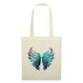 Ailes d'Ange Aquatiques Peintes - Sac en tissu - rouge - Devant