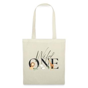 Wild One Safari First Birthday Geburtstag 1 Baby - Tote Bag - red - Front