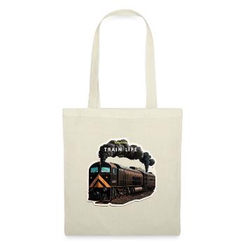 Train Life : Le train de l'aventure - Sac en tissu - rouge - Devant
