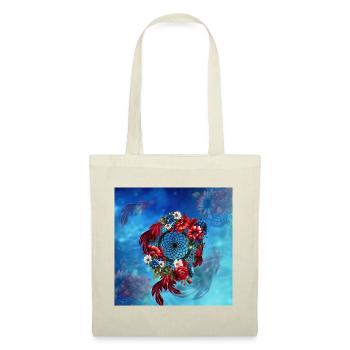 Merveilleux capteur de rêves, - Sac en tissu - rouge - Devant