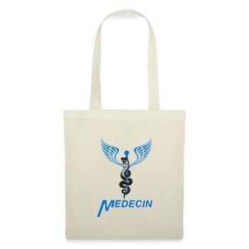 Médecin - Sac en tissu - rouge - Devant