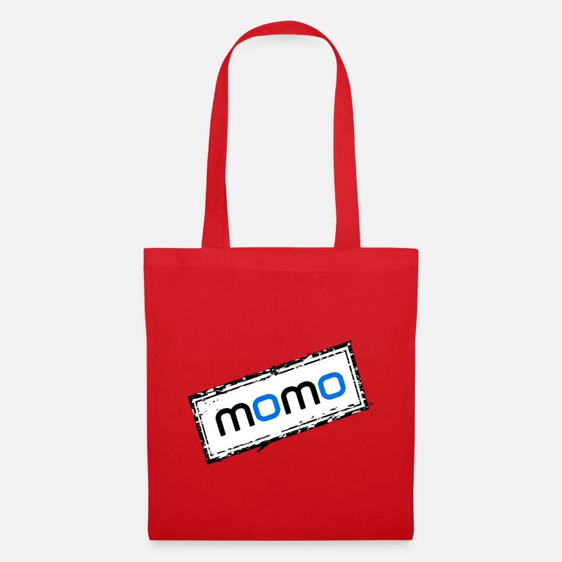Momo - Sac en tissu - rouge