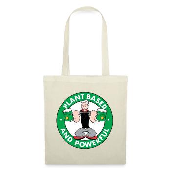 Popeye Plant Based And Powerful Spinach - Sac en tissu - rouge - Devant