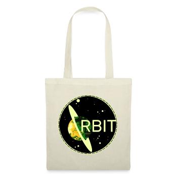 Saturn Orbit Planet space Umlaufbahn 70s Universum - Stoffbeutel - Rot - Vorne